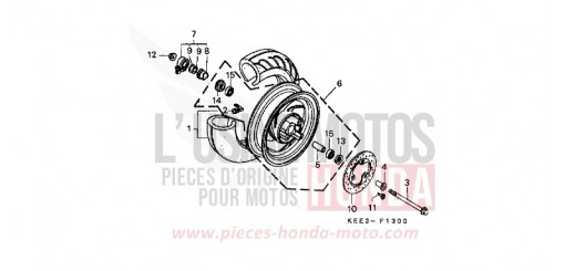 ROUE AVANT SJ100X de 1999
